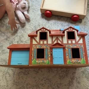 Fisher price vintage Tudor dollhouse